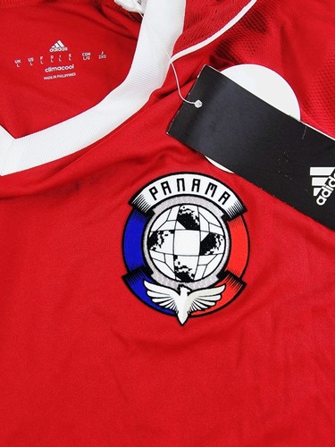 Adidas Panama 2016 Worlds Cup Mens Size Large Red Soccer Jersey - NEW - - Picture 5 of 9