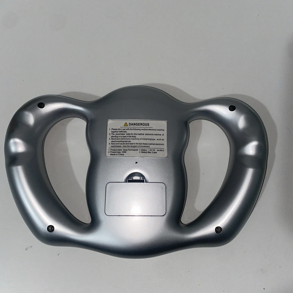 Analizador de grasa corporal portátil medición de IMC de calorías pantalla LCD digital para la salud Foto 4 de 4