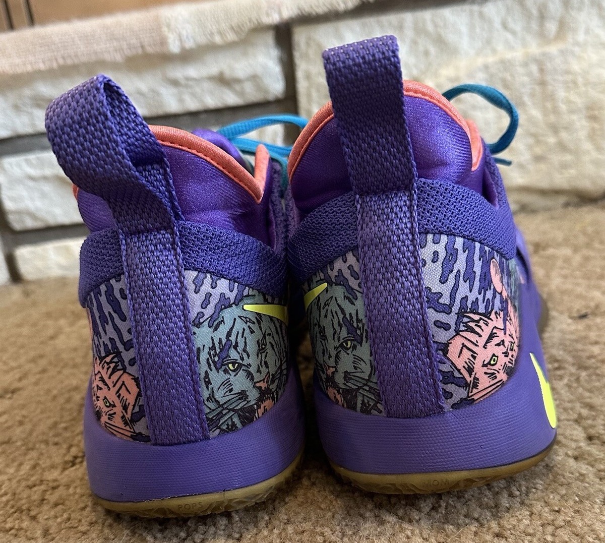 Nike PG 2 Mamba Mentality 2017 Paul George Kobe Size 12 Sneakers AO2986-001 Nike PG2 Mamba Mentality Paul George Kobe Edition, Purple  main image 4