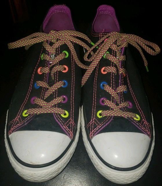rainbow leopard converse
