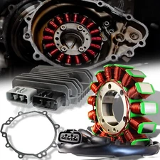 eMUSA OE Magneto Coil Stator+Voltage Rectifier+Gasket 09-12 ZX-6R 636 21003-0083