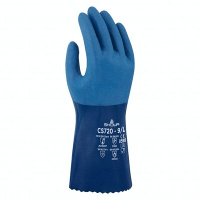 1 Paar SHOWA CS720 Chemikalienschutzhandschuhe Montagehandschuhe