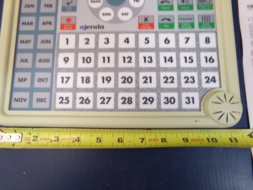 Vintage LIFETIME VOICE RECORDING ELECTRONIC CALENDAR, FINGER-STRING FSJ100, - Picture 11 of 13