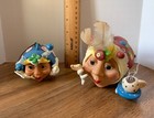Whimsical Encore Susan Newman Jitterbug Lot Bingo & Coffee & Cookie figurines