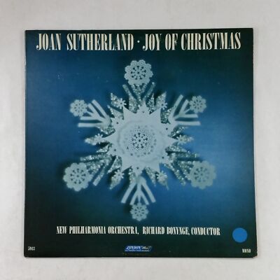 JOAN SUTHERLAND Joy Of Christmas 5943 London LP Vinyl VG+nr ++ Cover VG+nr ++ UK
