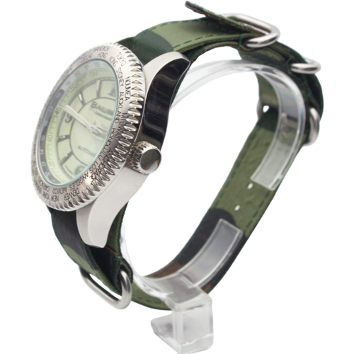 BAUMIER T22456-141 Automatikuhr mit Felsa Werk Armbanduhr Edelstahl Top Zustand - Picture 2 of 11
