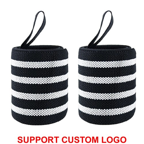 1 Pair Wristband Wrist Support Brace Straps Strength Weight Lifting Wrist Wraps - Picture 28 of 48