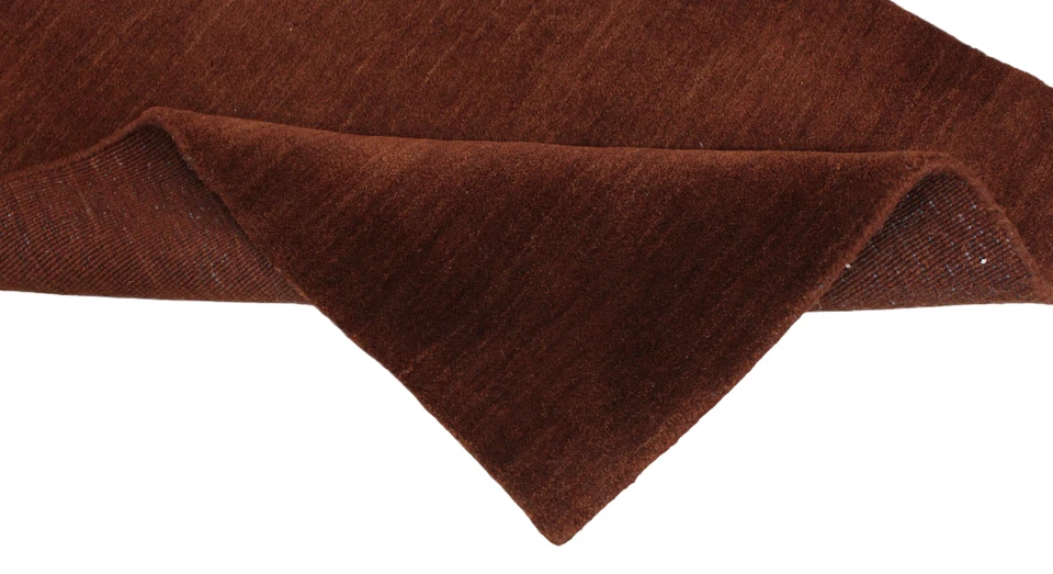 Braun Brücke 100% Wolle 75X200 cm Handgewebter Teppich Orientteppich C10 - Bild 2 von 4