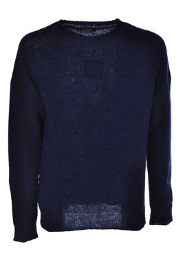 Roberto Collina - Strick-Pullover - Herren - blau - 475115C181040
