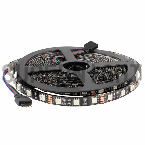 2PCS 5M RGB LED Strip Light Flexible Rope Light with Remote Controller Adapter - Picture 5 of 12