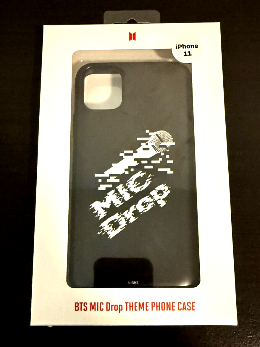 BTS Mic Drop iPhone 11 Case New Sealed Door Bumper Design-image