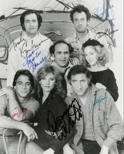 Taxi Cast Autographed 8x10 TV Show Andy Kaufman Signed Reprint Photo Auto
