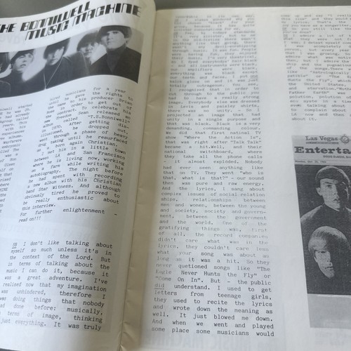 1985 Musikmaschine Splendid Internationale Ausgabe 1 Magazin mit Flexi Garage selten! - Bild 5 von 7