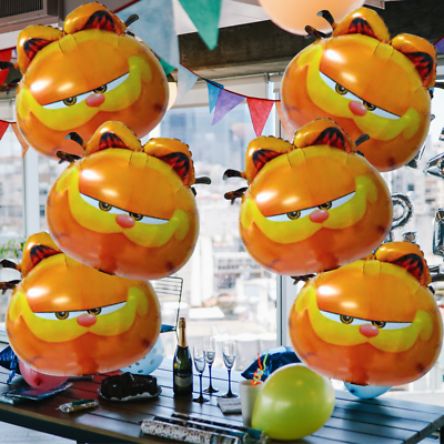 Garfield Latex-Ballons – 8 Bunte Luftballons Für Die Perfekte Kindergeburtstags-Deko