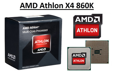 AMD Athlon X4 860K Quad-Core Prozessor 3,7 - 4,0 GHz, Sockel FM2+, 95W CPU 