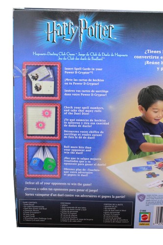Harry Potter Hogwarts Dueling Club Board Game Complete Rare 2001 Mattel - Picture 3 of 23