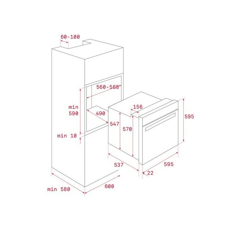 Horno Independiente Teka HBB 510 | Compra online en eBay