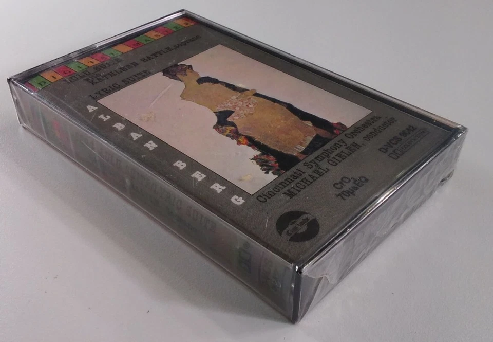 Berg Lulu Suite Cassette Tape NOS Sealed Rare Battle Cincinnati Gielen Vox CrO2 - Image 2 of 4