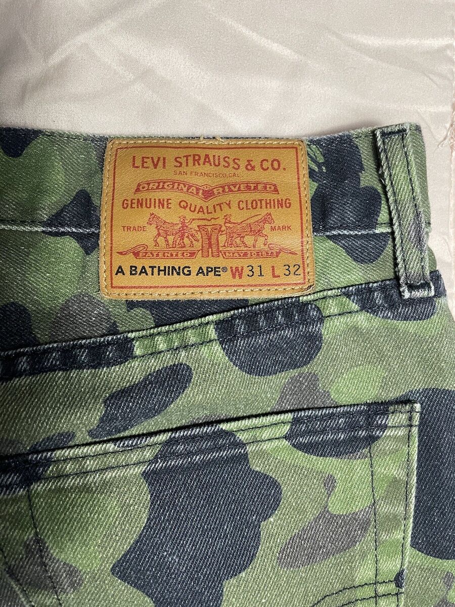 Bape Camo Pants Levis 31x32 | eBay Bape Camo Pants Levis 31x32 | eBay
