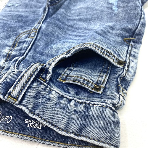 Cat & Jack Toddler Girl Size 4T Skinny Jeans Super Stretch Medium Denim Wash - Picture 6 of 12