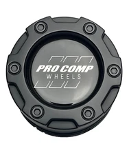 Pro Comp Satin Black Push Thru Wheel Center Cap 502942502