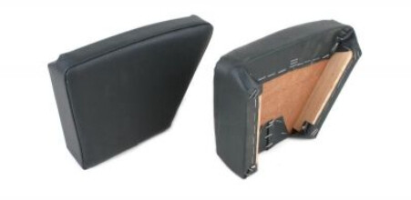 Kit accoudoirs avant Jeep Willys en toile kaki premium de qualité militaire
