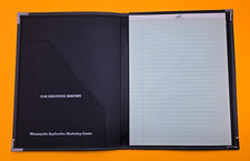 IBM Vintage Vinyl Planner Portfolio Organizer