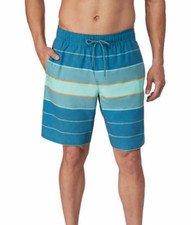 NEW Hang Ten Men's 4 Way Stretch Quick Dry Swim Trunk Size XL