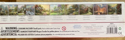 Thomas Kinkade Painter Of Light Collectors Edition 10 Jigsaw Puzzle Set - Picture 12 of 16