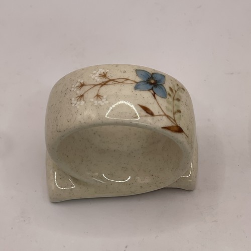 Vintage Mikasa Garden Club Day Dreams - EC 461 - Set of 4 Napkin Rings - Picture 5 of 11