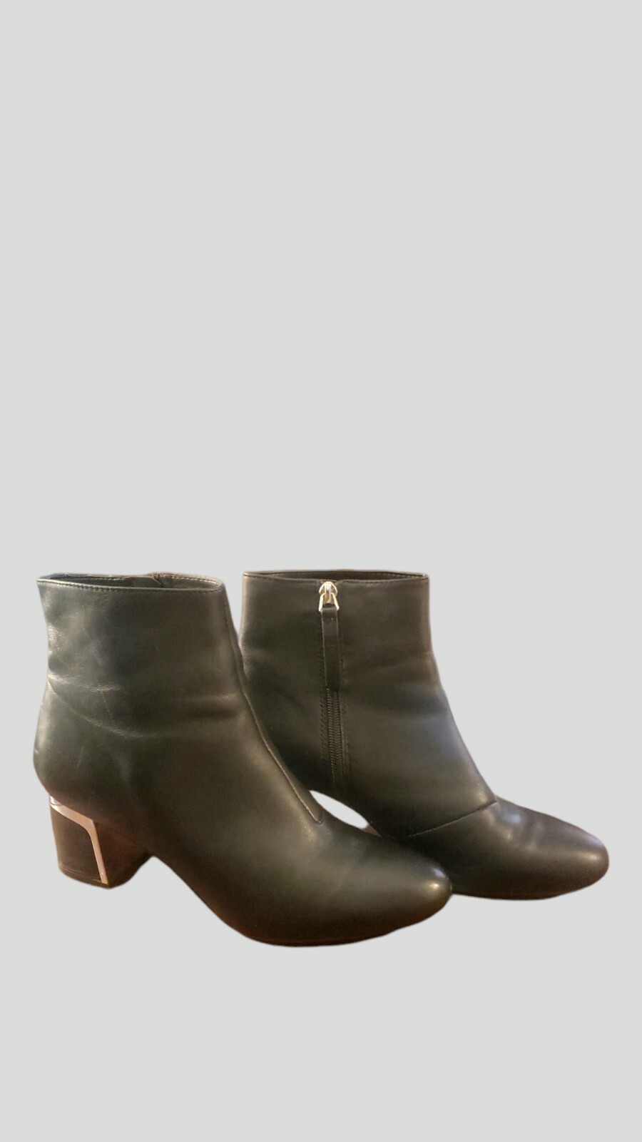 DKNY Corrie Women Leather Black Ankle 