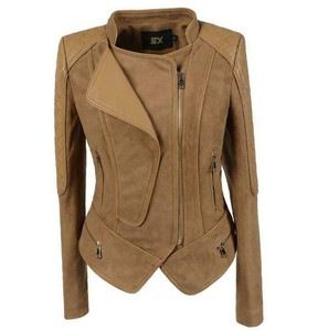 jaqueta militar de couro