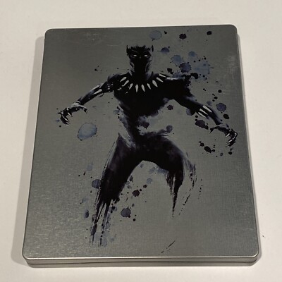 Black Panther Steelbook (4K Ultra HD/Blu-Ray) No Digital 