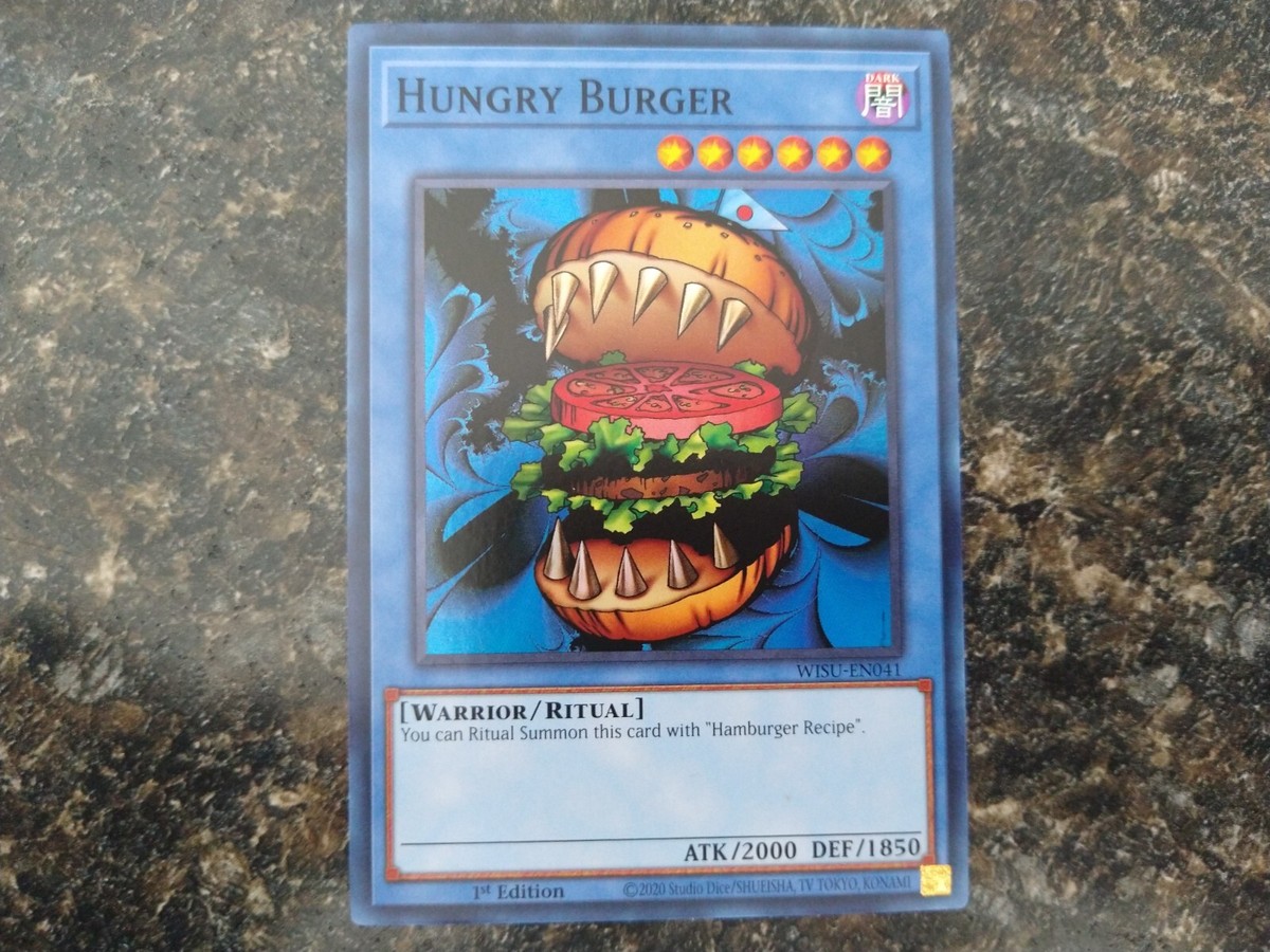 burger deck yugioh Hungry Burger de Nouvelles Mach 3 Deck Box