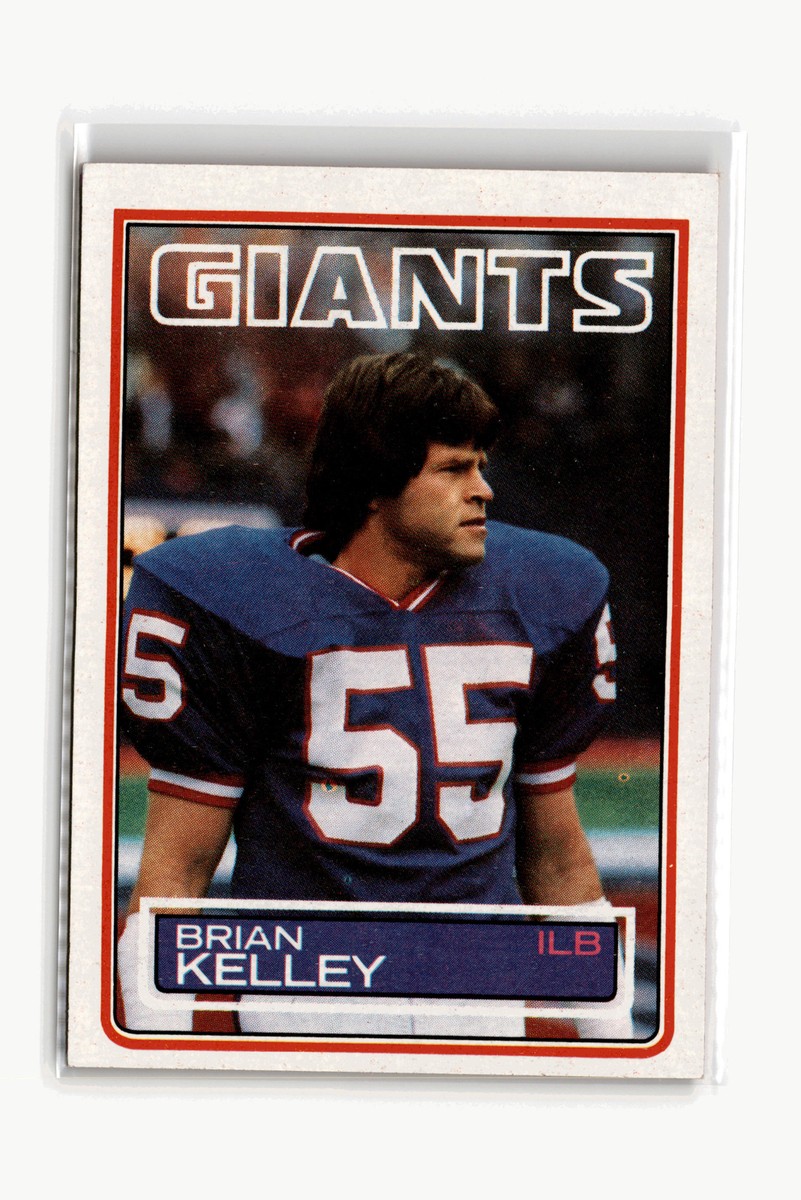 Brian Kelley Football #129 1983 Topps New York Giants | eBay