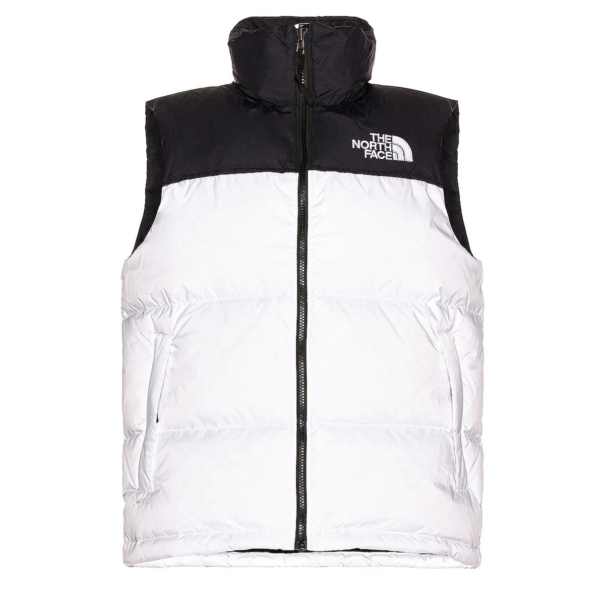 THE NORTH FACE Mens - 1996 RETRO NUPTSE Puffer VEST - TNF White/TNF Black