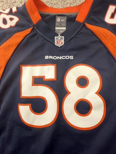 Nike NFL Miller 58 Broncos Kids Football Jersey Sz LG - Picture 2 of 9