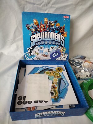 Seltenes Skylanders Action Spiel Brettspiel von Tactic um 2014 VOLLSTÄNDIG 