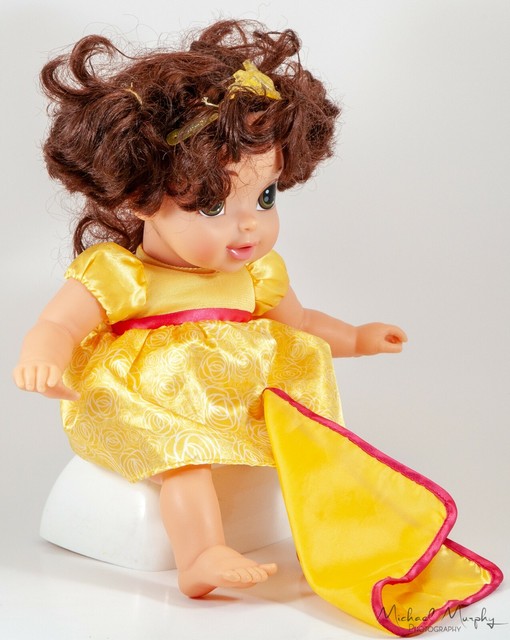 Disney Princess Beauty and the Beast Belle Baby Toddler Doll Yellow