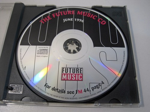 FUTURE MUSIC MAGAZINE SAMPLES EQUIPMENT AND ROM REVIEWS CD JUNE 1996