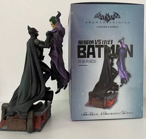Batman vs Joker 28cm Arkham Origins Edición Coleccionista Figura de Acción Estatua - Imagen 2 de 6