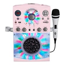 Singing Machine Portable Karaoke Machine for Adults  Kids with Wired Microph...