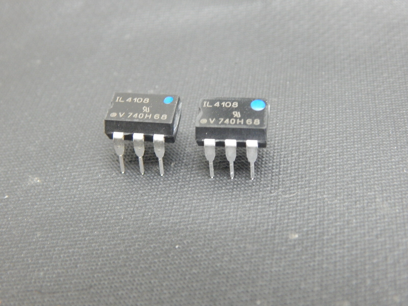 VISHAY IL4108 Optocoupler 6 Pin DIP - LOT OF 2 IC'S - USA SELLER FAST SHIPPING