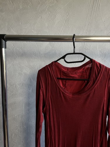 Rundholz Black Label Dark Wine Red Asymmetric Dress - Picture 4 of 13