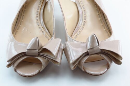 Enzo Angiolini Slingback Sandals Beige Synthetic Women Shoes Size 7 Medium - Picture 2 of 6