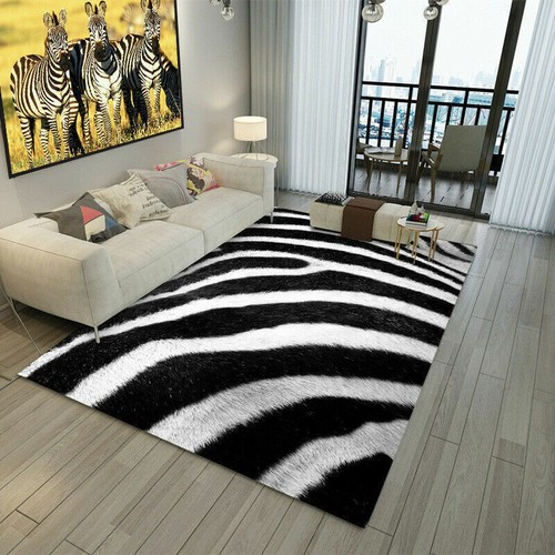 Animal Print Fußmatte Teppich Tiger Leopard Teppich Wohnzimmerteppich Flurläufer Carpet - Bild 21 von 120