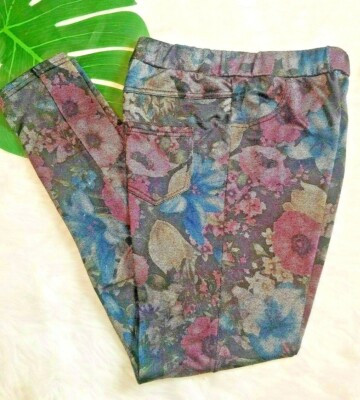 Coco + Carmen / Floral Skinny Pants w/o Pockets Size Small