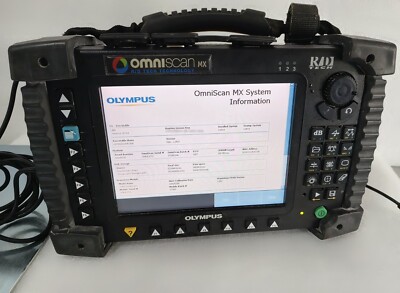 OLYMPUS OMNISCAN MX PHASED ARRAY ULTRASONIC FLAW DETECTOR