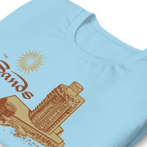 Vintage Retro T Shirt Sands Hotel Casino Las Vegas Graphic Tee For Men Women - Picture 4 of 8