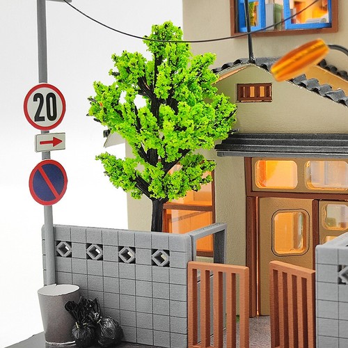 DIY Dolls House Yamano's Home 1:24 Miniature Room Wooden Box Dollhouse + LED - Picture 13 of 13